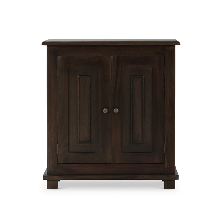 Bramble - Osborn Narrow 2 Door Cabinet in Walnut - 28069WLT----- - GreatFurnitureDeal