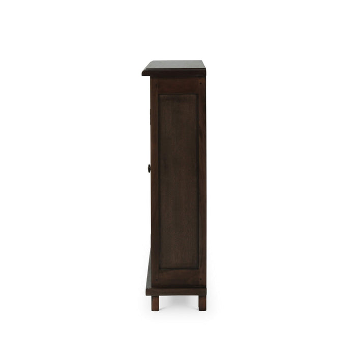 Bramble - Osborn Narrow 2 Door Cabinet in Walnut - 28069WLT----- - GreatFurnitureDeal
