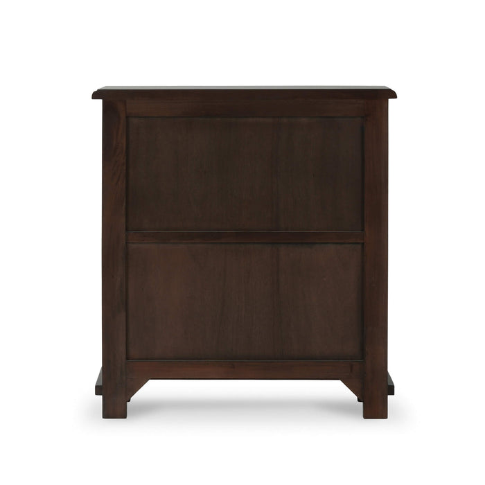 Bramble - Osborn Narrow 2 Door Cabinet in Walnut - 28069WLT----- - GreatFurnitureDeal