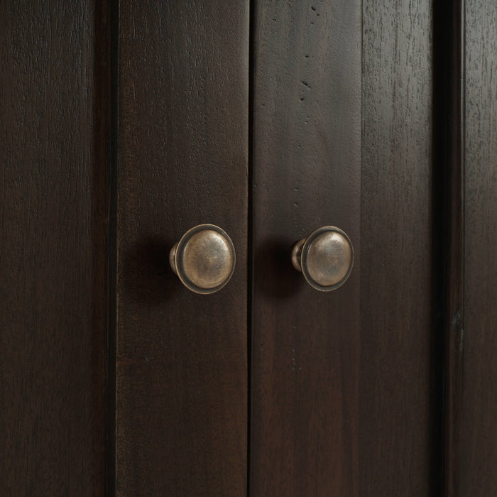 Bramble - Osborn Narrow 2 Door Cabinet in Walnut - 28069WLT----- - GreatFurnitureDeal