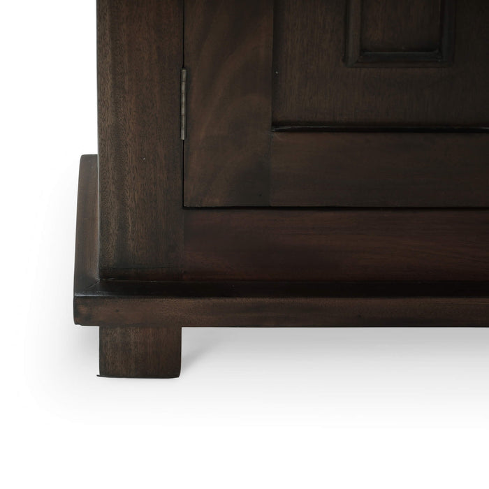 Bramble - Osborn Narrow 2 Door Cabinet in Walnut - 28069WLT----- - GreatFurnitureDeal