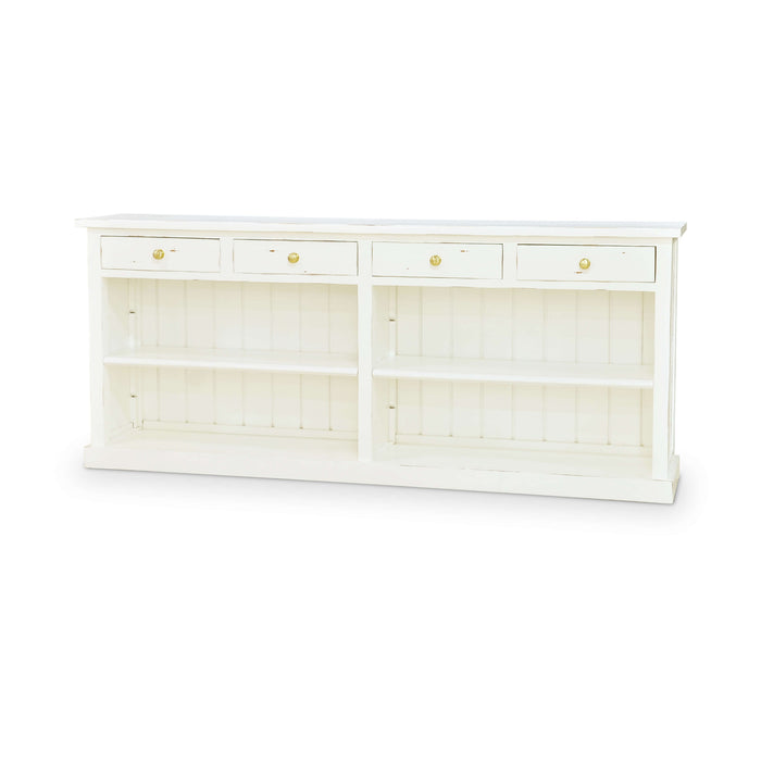 Bramble - Cambria Open Buffet In White Harvest - BR-28070WHD----- - GreatFurnitureDeal