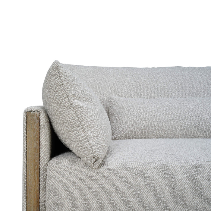 Bramble - Normandy Sofa In Boucle Sand Performance Fabric - BR-28078STWSF212----