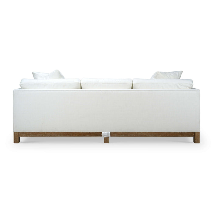 Bramble - Aberdeen Sofa In Arctic White Performance Fabric - 28080STWSF204---- - GreatFurnitureDeal