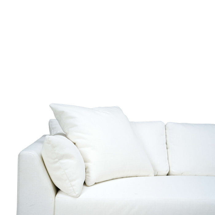 Bramble - Aberdeen Sofa In Arctic White Performance Fabric - BR-28080STWSF204----