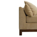 Bramble - Aberdeen Sofa in Walnut w/ Thames French Yellow Performance Fabric - 28080WLTSF246---- - GreatFurnitureDeal