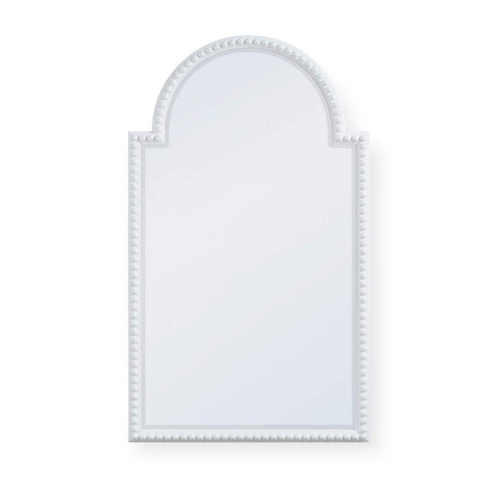 Bramble - Cholet Curved Mirror in Architectural White - 28089HRW----LDT