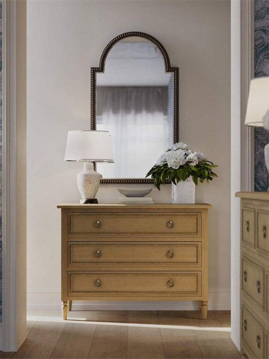 Bramble - Cholet Curved Mirror in Architectural White - 28089HRW----LDT