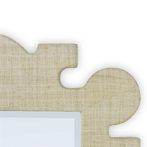 Bramble - Rodeo Mirror in Raffia Raw - 28090RFRW----- - GreatFurnitureDeal