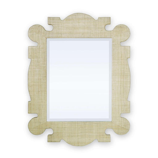 Bramble - Rodeo Mirror in Raffia Raw - 28090RFRW----- - GreatFurnitureDeal