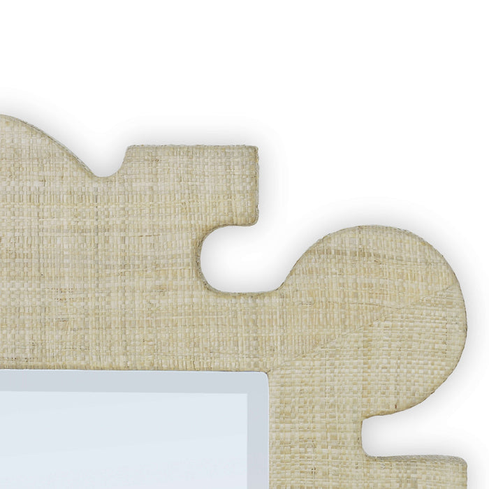 Bramble - Rodeo Mirror In Raffia - 28090RFRW----- - GreatFurnitureDeal