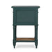 Bramble - Montego Square End Table w/ Drawer & Rattan Door - BR-28098 - GreatFurnitureDeal
