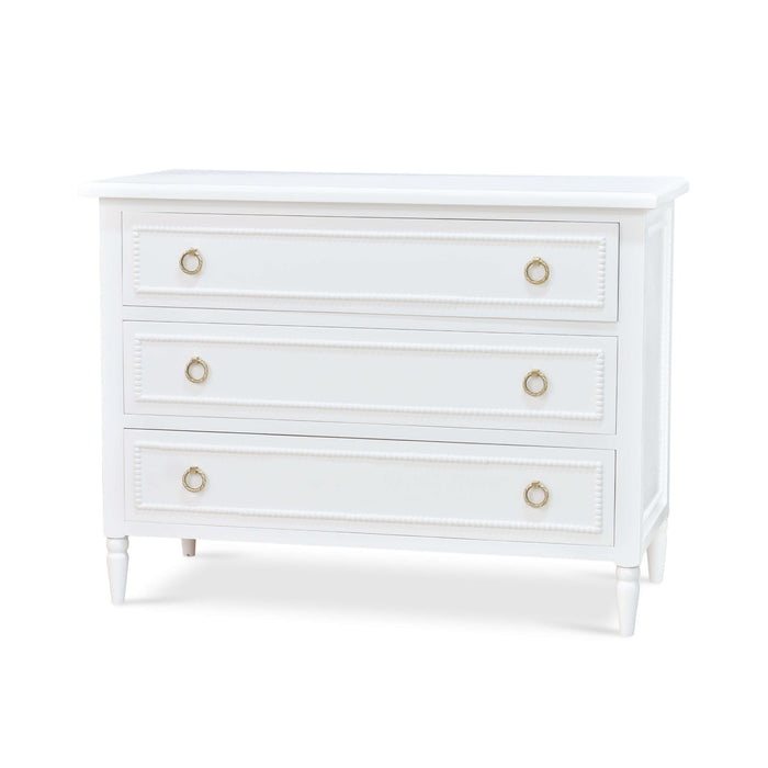 Bramble - Cholet 3 Drawer Dresser In Architectural White - 28099HRW----LDT - GreatFurnitureDeal