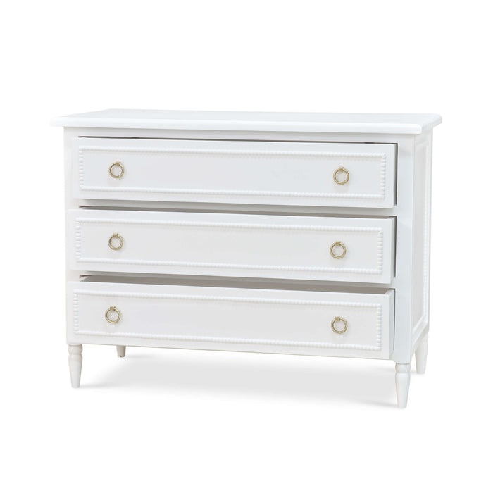 Bramble - Cholet 3 Drawer Dresser In Architectural White - BR-28099HRW----LDT