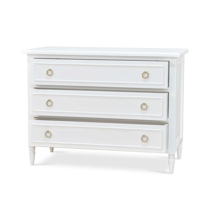 Bramble - Cholet 3 Drawer Dresser In Architectural White - 28099HRW----LDT - GreatFurnitureDeal