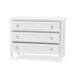 Bramble - Cholet 3 Drawer Dresser In Architectural White - 28099HRW----LDT - GreatFurnitureDeal