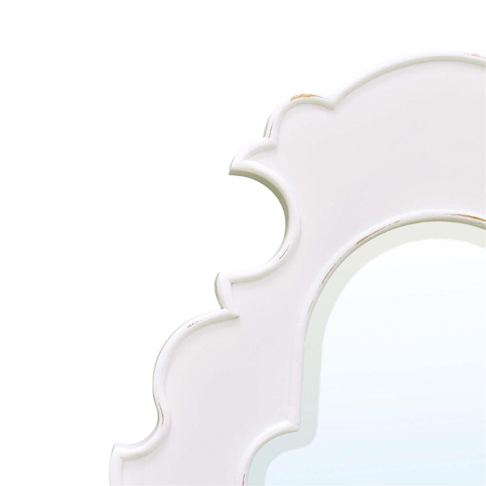 Bramble - Lotus Mirror in White Harvest - 28107WHD-----