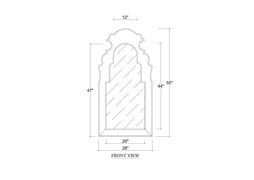 Bramble - Lotus Mirror - BR-28107 - GreatFurnitureDeal