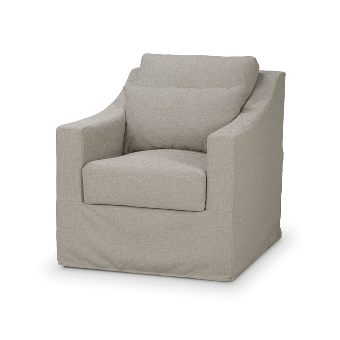 Bramble - Sutton Swivel Chair In Sand Performance Fabric - BR-28108SF203-----