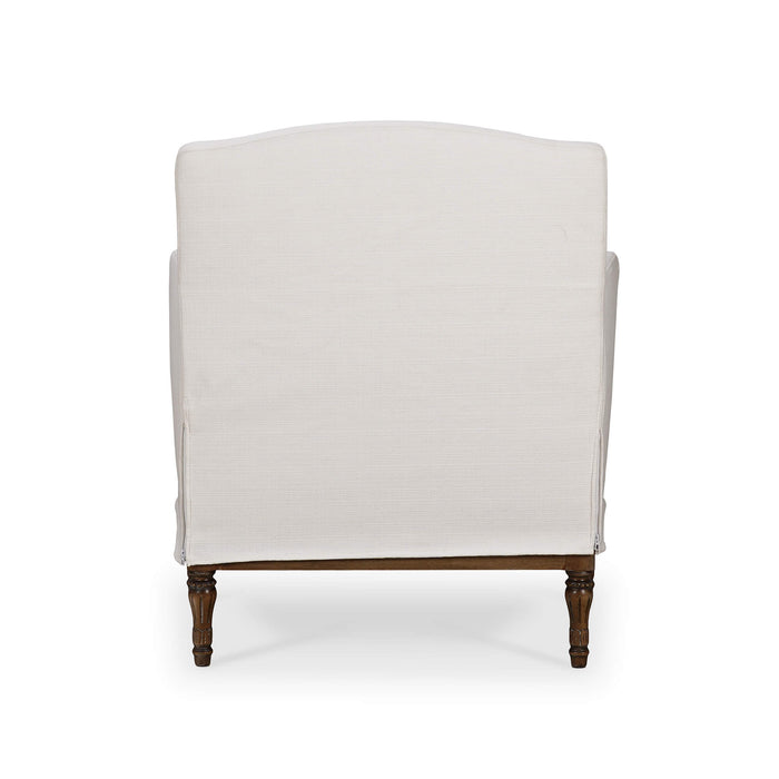 Bramble - St. James Slipcovered Chair In Arctic White Performance Fabric - 28109STWSF204---- - GreatFurnitureDeal