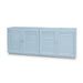 Bramble - Oxford Shutter 4 Door Sideboard In Ocean Blue - 28115OCB----- - GreatFurnitureDeal