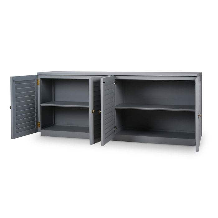 Bramble - Oxford Shutter 4 Door Sideboard - BR-28115 - GreatFurnitureDeal