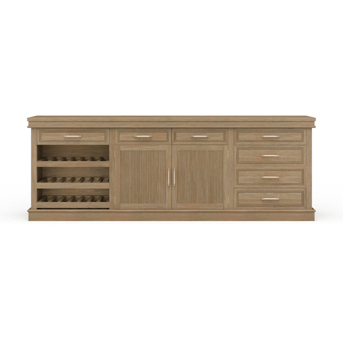 Bramble - Kraton Buffet w/ Wine Rack in Sandbar - BR-28117SNB----- - GreatFurnitureDeal