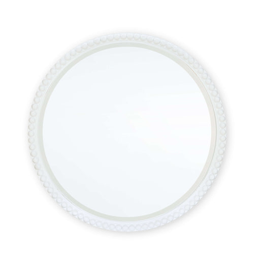 Bramble - Cholet Round Mirror Large In Architectural White - BR-28118HRW----LDT - GreatFurnitureDeal