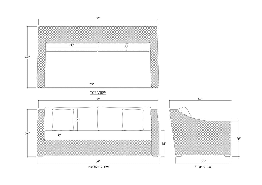 Bramble - Sutton Sofa - BR-28130 - GreatFurnitureDeal