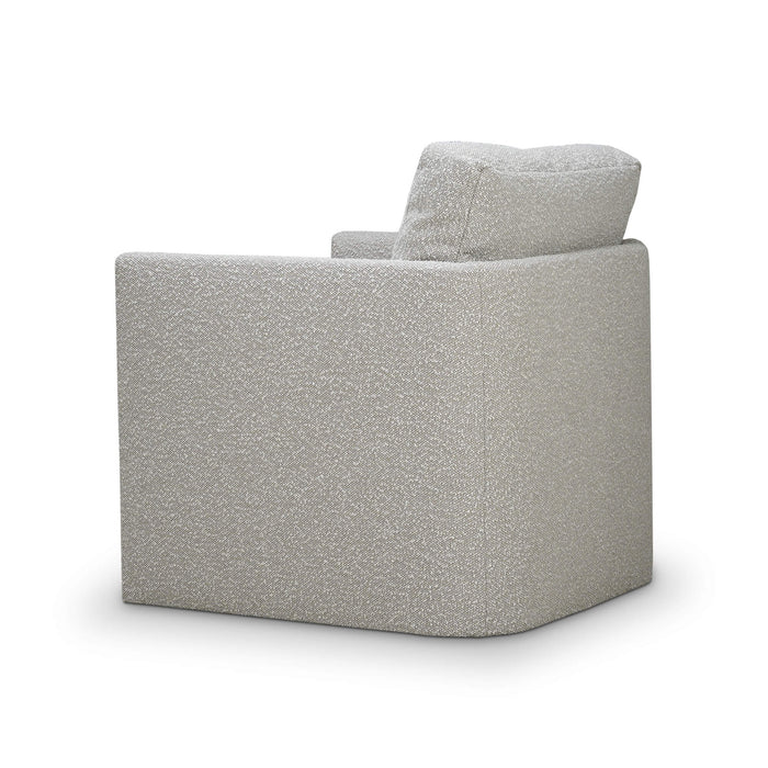 Bramble - Normandy Swivel Chair In Boucle Sand Performance Fabric - BR-28131STWSF212----