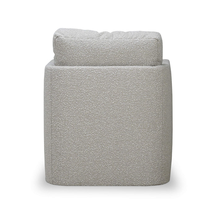 Bramble - Normandy Swivel Chair In Boucle Sand Performance Fabric - 28131STWSF212---- - GreatFurnitureDeal