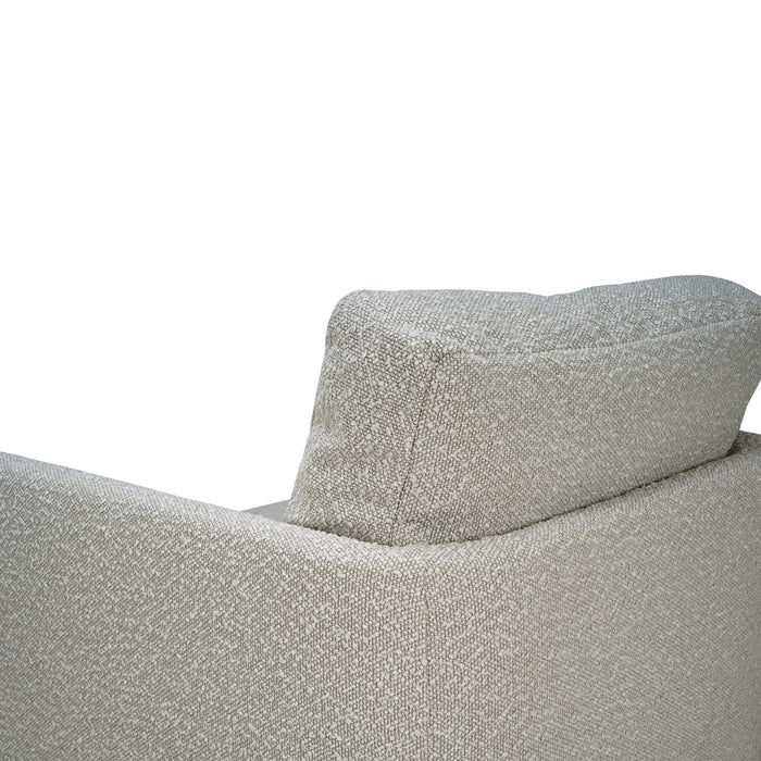 Bramble - Normandy Swivel Chair In Boucle Sand Performance Fabric - BR-28131STWSF212----