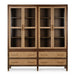 Bramble - Kagu 4 Door Tall Cabinet w/ Premium Rattan - BR-28136 - GreatFurnitureDeal