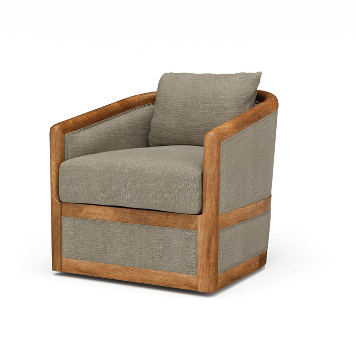 Bramble - Aden Swivel Chair w/ Fabric - BR-28139 - GreatFurnitureDeal