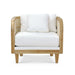 Bramble - Lexington Club Chair w/ Bamboo - Mahogany - BR-28141 - GreatFurnitureDeal