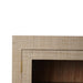 Bramble - Kagu 4 Door Low Cabinet w/ Raffia - BR-28147 - GreatFurnitureDeal