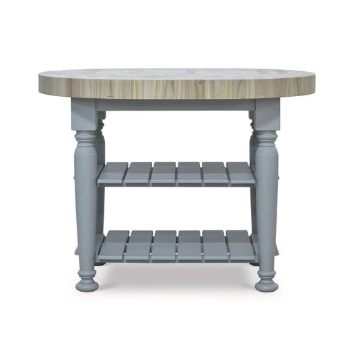 Bramble - Farmhouse Butcher Block Kitchen Island - BR-28151PBERAW---- - GreatFurnitureDeal
