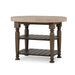 Bramble - Farmhouse Butcher Block Kitchen Island - BR-28151STWRAW---- - GreatFurnitureDeal