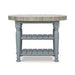 Bramble - Farmhouse Butcher Block Kitchen Island In Pale Blue - 28151PBERAW---- - GreatFurnitureDeal
