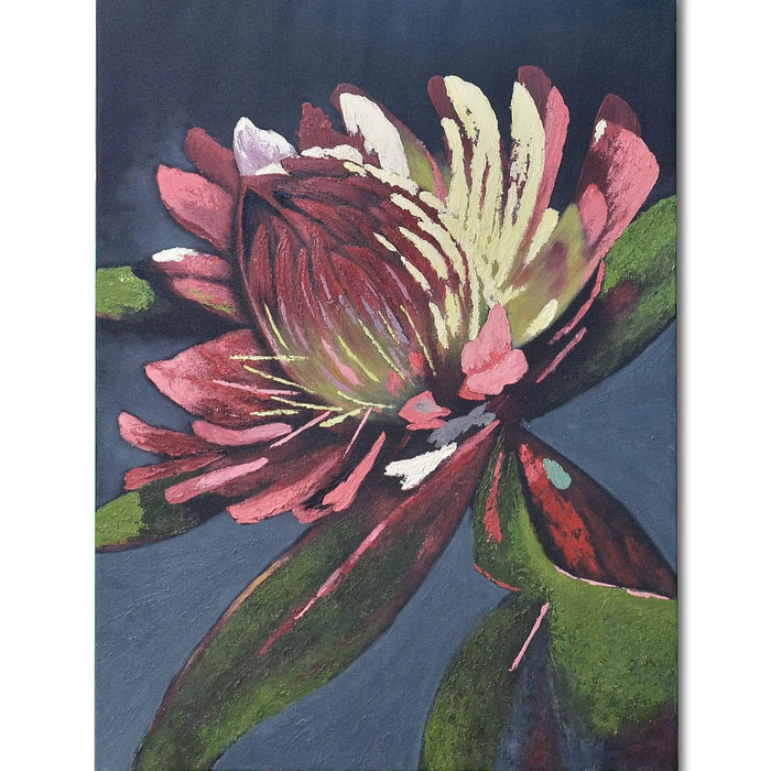 Bramble - Dahlia on Canvas 30 x 40 w/o Frame - 28842------ - GreatFurnitureDeal