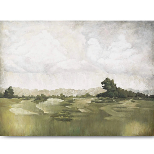 Bramble - Green Valley on Canvas 40 x 30 w/o Frame - 28848------ - GreatFurnitureDeal
