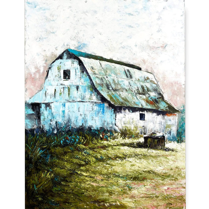Bramble - Edge Barn on Canvas 24 x 36 w/o Frame - 28860------ - GreatFurnitureDeal