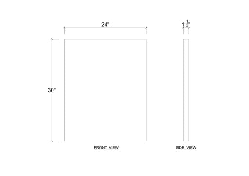 Bramble - Lush Monstera Dream on Canvas 24 x 36 w/o Frame - 28863------ - GreatFurnitureDeal