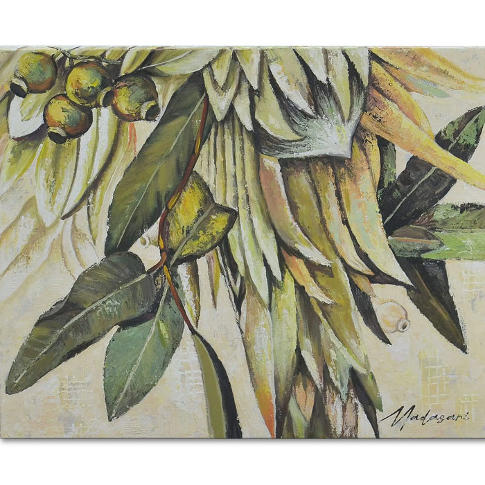 Bramble - Eucalyptus on Canvas 48 x 36 w/o Frame - 28856------ - GreatFurnitureDeal