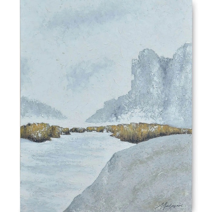 Bramble - Sea Sand on Canvas 36 x 48 w/o Frame - 28846------ - GreatFurnitureDeal