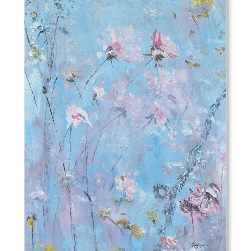 Bramble - Papillon Blue on Canvas 36 x 48 w/o Frame - 28854------ - GreatFurnitureDeal