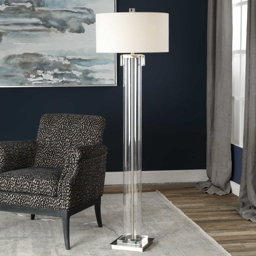 Uttermost - Monette Tall Cylinder Floor Lamp - 28160 - GreatFurnitureDeal
