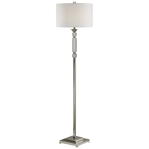 Uttermost - Volusia Nickel Floor Lamp - 28165-1 - GreatFurnitureDeal