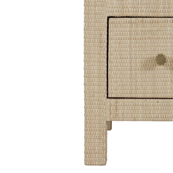 Bramble - Kagu 3 Drawer Dresser Wrapped in Natural Rattan - 28184RNAT----- - GreatFurnitureDeal