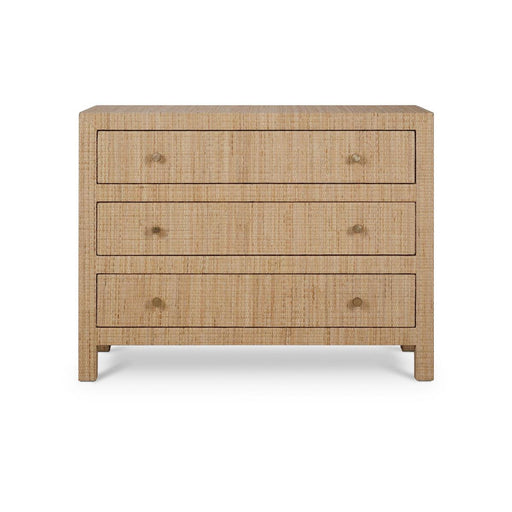 Bramble - Kagu 3 Drawer Dresser Wrapped in Natural Rattan - 28184RNAT----- - GreatFurnitureDeal